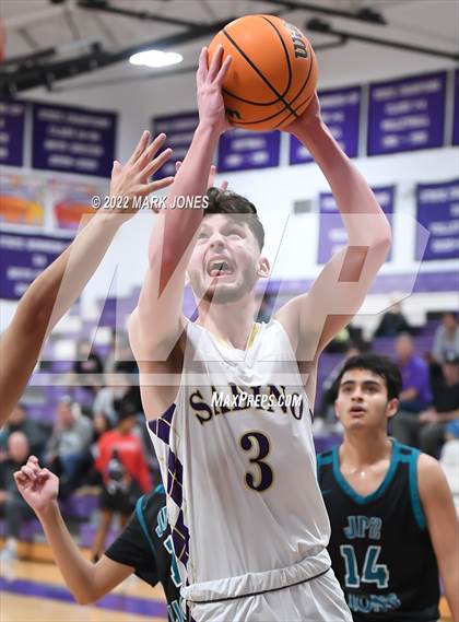 Thumbnail 2 in Sabino vs. St. John Paul II Catholic (Coyotes Basketball Invitational) photogallery.