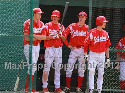 Thumbnail 2 in Cathedral Catholic v. Torrey Pines (San Diego Lions Tournament) photogallery.