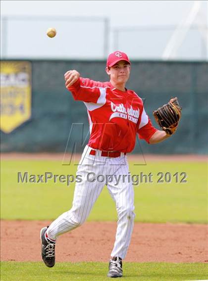 Thumbnail 3 in Cathedral Catholic v. Torrey Pines (San Diego Lions Tournament) photogallery.