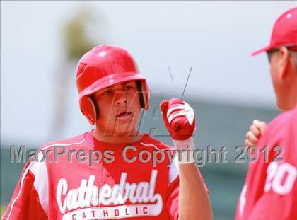 Thumbnail 3 in Cathedral Catholic v. Torrey Pines (San Diego Lions Tournament) photogallery.