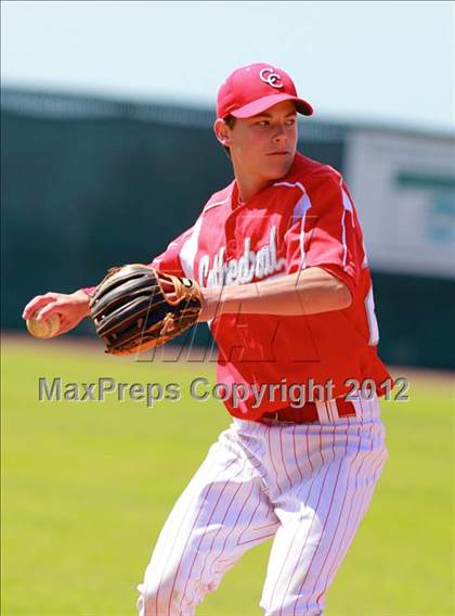 Thumbnail 1 in Cathedral Catholic v. Torrey Pines (San Diego Lions Tournament) photogallery.