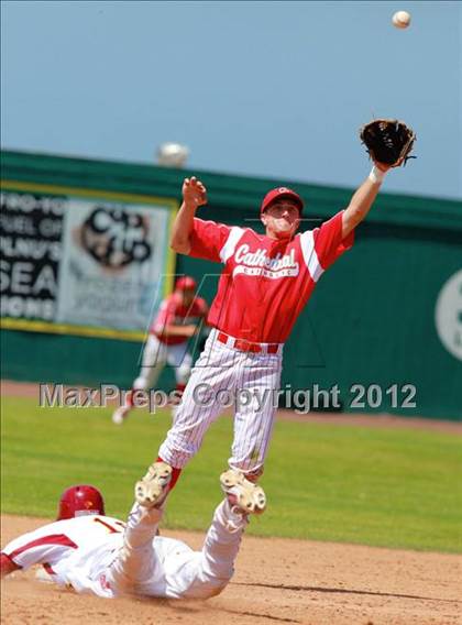 Thumbnail 1 in Cathedral Catholic v. Torrey Pines (San Diego Lions Tournament) photogallery.