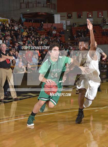 Thumbnail 3 in Woodcreek vs. St. Mary's (CIF SJS D1 Semifinal) photogallery.