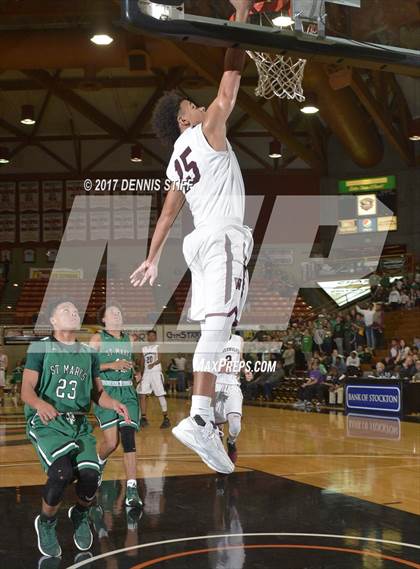 Thumbnail 2 in Woodcreek vs. St. Mary's (CIF SJS D1 Semifinal) photogallery.