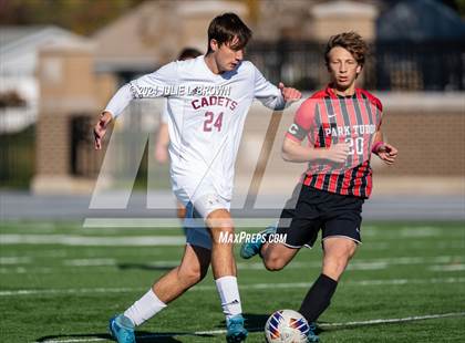 Thumbnail 2 in Fort Wayne Concordia Lutheran vs. Park Tudor (IHSAA 2A Semi-state playoff) photogallery.
