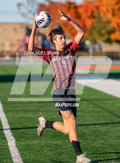 Thumbnail 2 in Fort Wayne Concordia Lutheran vs. Park Tudor (IHSAA 2A Semi-state playoff) photogallery.