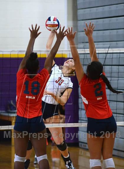 Thumbnail 1 in Redondo Union vs. Sacred Heart (Durango Fall Classic) photogallery.
