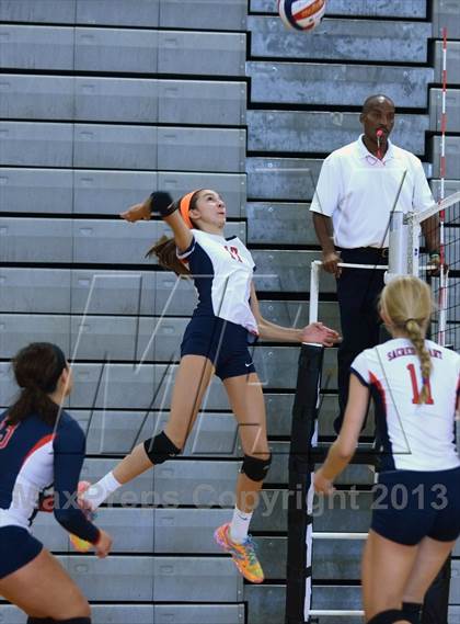 Thumbnail 1 in Redondo Union vs. Sacred Heart (Durango Fall Classic) photogallery.