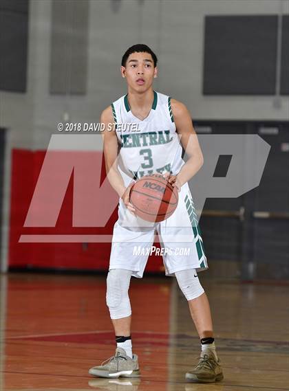 Thumbnail 2 in Elliot Christian vs. Central Valley (Trojan Christmas Classic) photogallery.