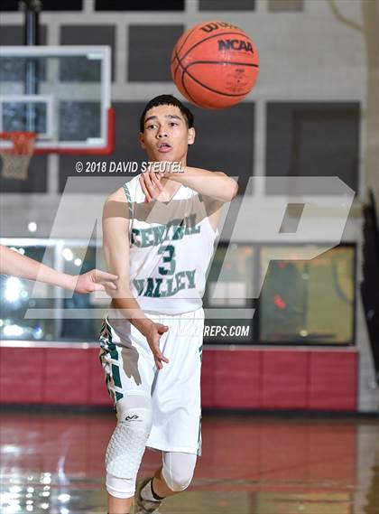 Thumbnail 2 in Elliot Christian vs. Central Valley (Trojan Christmas Classic) photogallery.