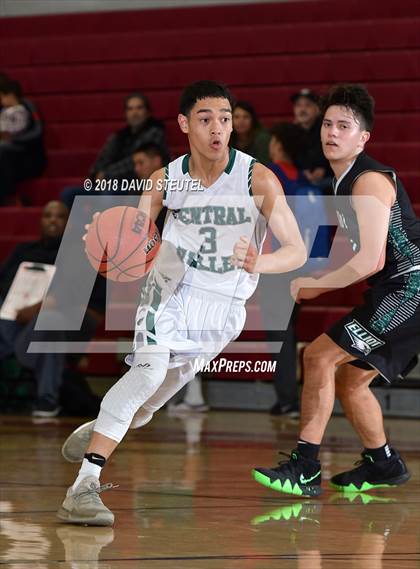 Thumbnail 1 in Elliot Christian vs. Central Valley (Trojan Christmas Classic) photogallery.