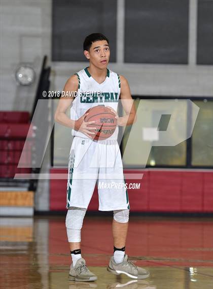 Thumbnail 2 in Elliot Christian vs. Central Valley (Trojan Christmas Classic) photogallery.