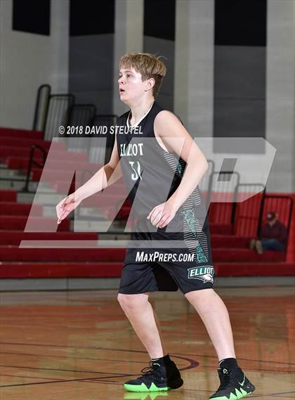 Thumbnail 1 in Elliot Christian vs. Central Valley (Trojan Christmas Classic) photogallery.