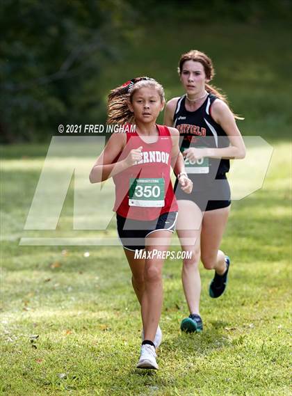 Thumbnail 2 in Herndon vs Langley (Monroe Parker Invitational) photogallery.