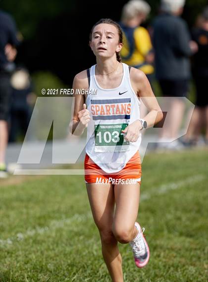 Thumbnail 2 in Herndon vs Langley (Monroe Parker Invitational) photogallery.
