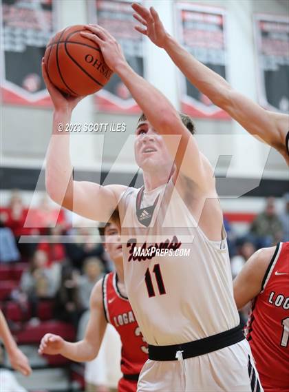 Thumbnail 2 in Logan Elm vs Fairfield Union (OHSAA D2 Sectional) photogallery.