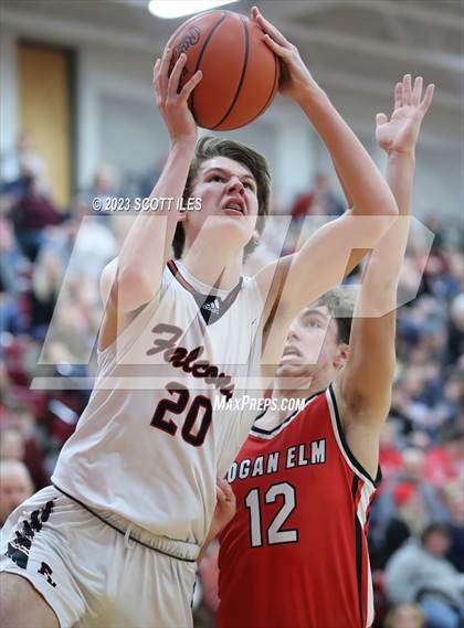 Thumbnail 2 in Logan Elm vs Fairfield Union (OHSAA D2 Sectional) photogallery.