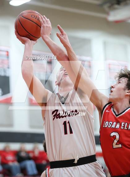 Thumbnail 2 in Logan Elm vs Fairfield Union (OHSAA D2 Sectional) photogallery.