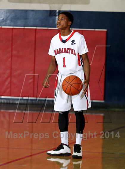 Thumbnail 1 in Highland vs. Maranatha (Lancers Hoops Showdown)  photogallery.