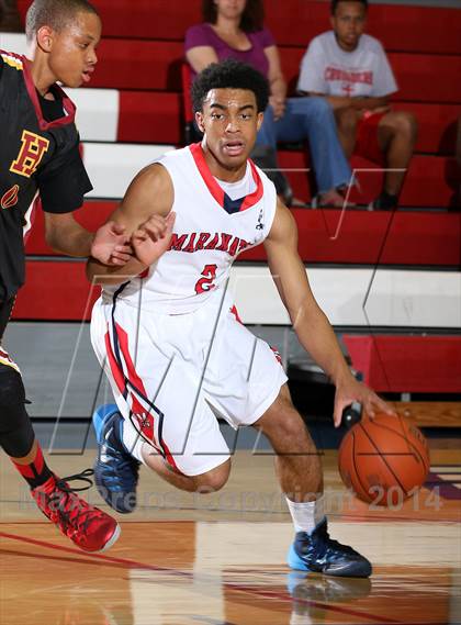 Thumbnail 1 in Highland vs. Maranatha (Lancers Hoops Showdown)  photogallery.