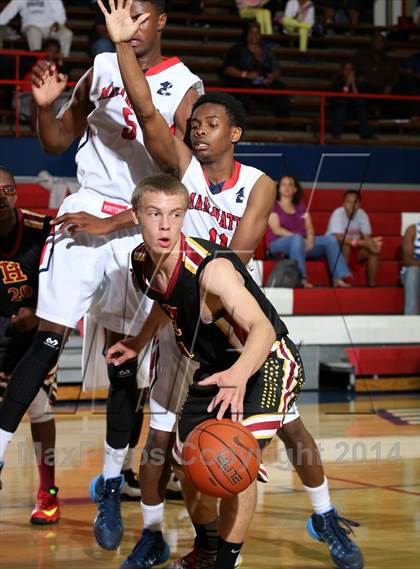 Thumbnail 1 in Highland vs. Maranatha (Lancers Hoops Showdown)  photogallery.