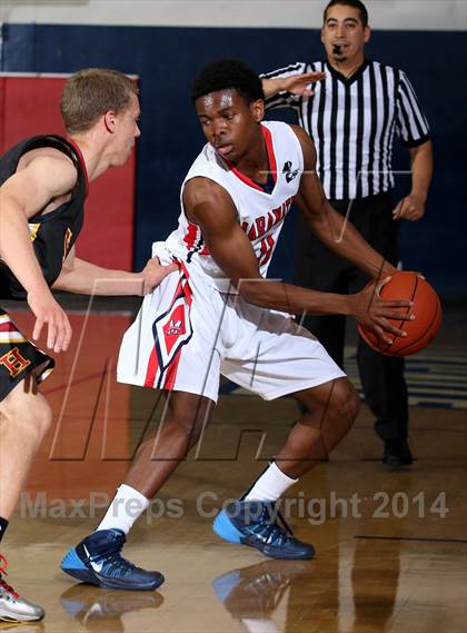 Thumbnail 2 in Highland vs. Maranatha (Lancers Hoops Showdown)  photogallery.