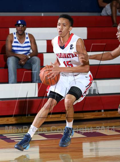 Thumbnail 1 in Highland vs. Maranatha (Lancers Hoops Showdown)  photogallery.