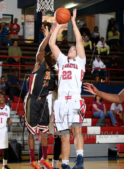 Thumbnail 1 in Highland vs. Maranatha (Lancers Hoops Showdown)  photogallery.