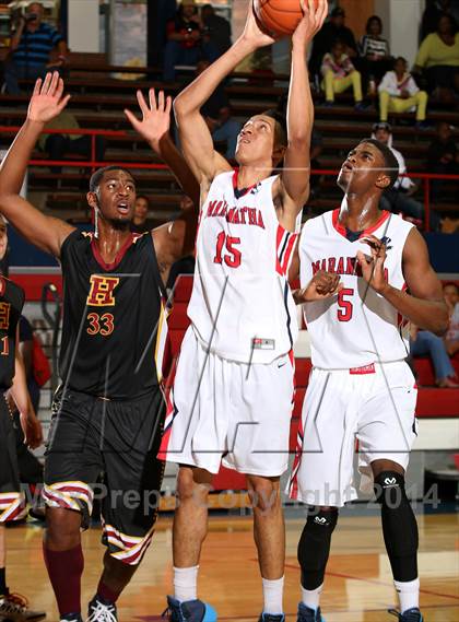 Thumbnail 2 in Highland vs. Maranatha (Lancers Hoops Showdown)  photogallery.