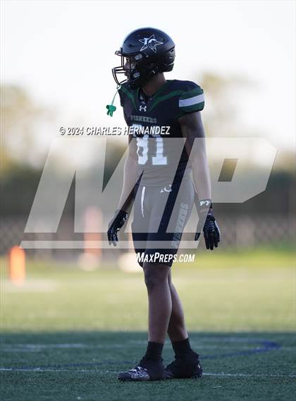 Thumbnail 2 in Pflugerville vs. Iowa Colony (UIL 5A Football Division II Region 3 Area Playoff) photogallery.