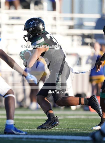 Thumbnail 1 in Pflugerville vs. Iowa Colony (UIL 5A Football Division II Region 3 Area Playoff) photogallery.