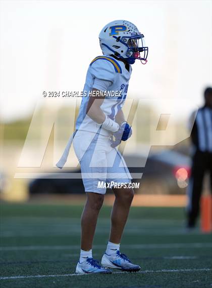 Thumbnail 1 in Pflugerville vs. Iowa Colony (UIL 5A Football Division II Region 3 Area Playoff) photogallery.
