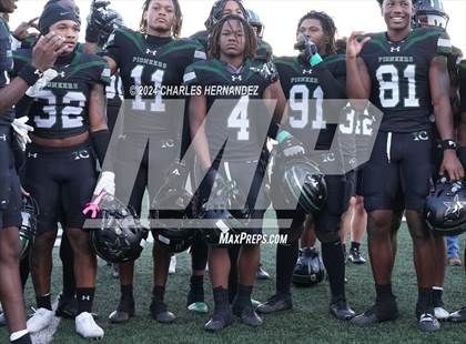 Thumbnail 1 in Pflugerville vs. Iowa Colony (UIL 5A Football Division II Region 3 Area Playoff) photogallery.