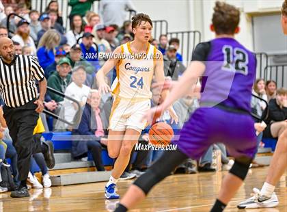 Thumbnail 2 in Muncie Central vs. Greenfield-Central (IHSAA 4A Section 9 Semifinal) photogallery.