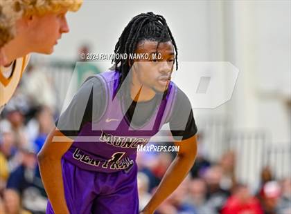 Thumbnail 2 in Muncie Central vs. Greenfield-Central (IHSAA 4A Section 9 Semifinal) photogallery.