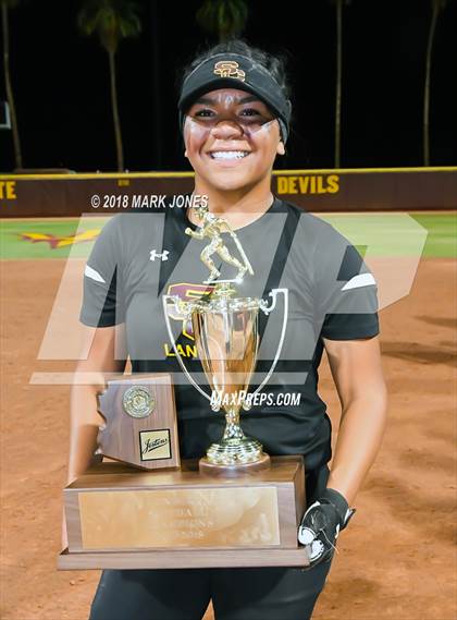 Thumbnail 3 in Salpointe Catholic vs. Cactus (AIA 4A Final Awards) photogallery.