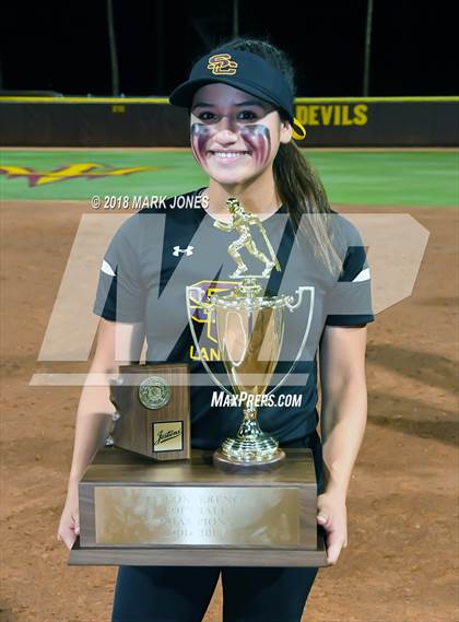 Thumbnail 2 in Salpointe Catholic vs. Cactus (AIA 4A Final Awards) photogallery.