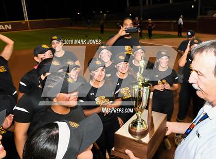 Thumbnail 3 in Salpointe Catholic vs. Cactus (AIA 4A Final Awards) photogallery.