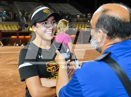 Thumbnail 2 in Salpointe Catholic vs. Cactus (AIA 4A Final Awards) photogallery.