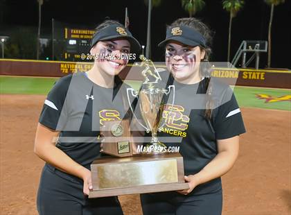 Thumbnail 3 in Salpointe Catholic vs. Cactus (AIA 4A Final Awards) photogallery.