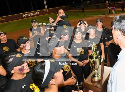 Thumbnail 2 in Salpointe Catholic vs. Cactus (AIA 4A Final Awards) photogallery.