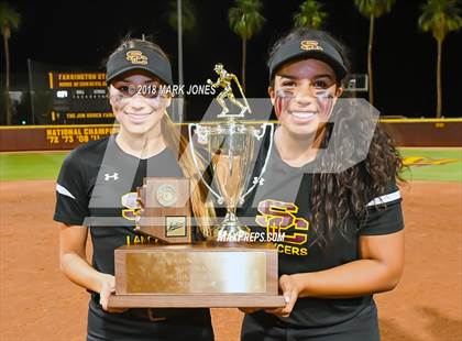 Thumbnail 3 in Salpointe Catholic vs. Cactus (AIA 4A Final Awards) photogallery.