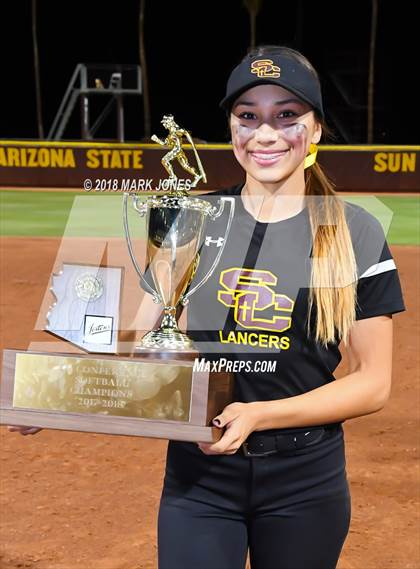 Thumbnail 2 in Salpointe Catholic vs. Cactus (AIA 4A Final Awards) photogallery.