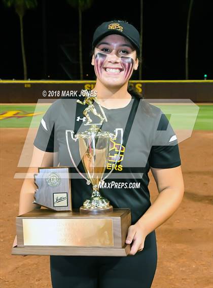Thumbnail 1 in Salpointe Catholic vs. Cactus (AIA 4A Final Awards) photogallery.