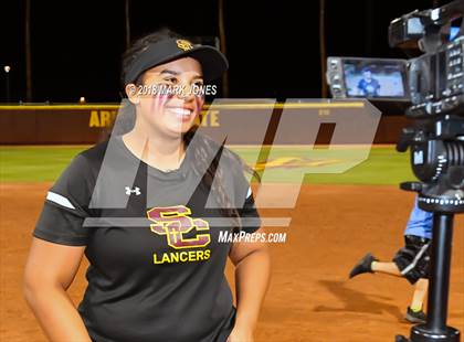 Thumbnail 1 in Salpointe Catholic vs. Cactus (AIA 4A Final Awards) photogallery.