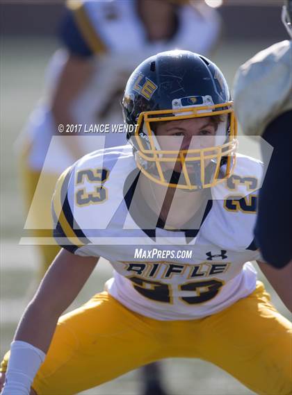Thumbnail 1 in Evergreen vs. Rifle (CHSAA 3A 1st Round Playoffs) photogallery.