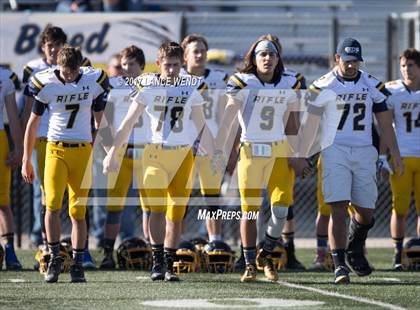 Thumbnail 1 in Evergreen vs. Rifle (CHSAA 3A 1st Round Playoffs) photogallery.