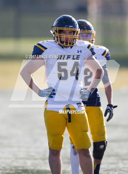 Thumbnail 2 in Evergreen vs. Rifle (CHSAA 3A 1st Round Playoffs) photogallery.