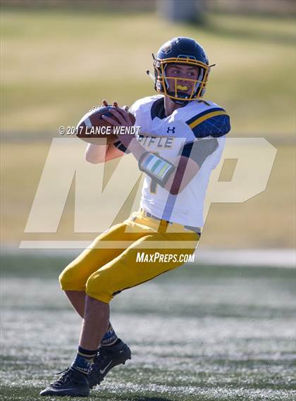 Thumbnail 1 in Evergreen vs. Rifle (CHSAA 3A 1st Round Playoffs) photogallery.
