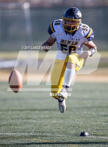Thumbnail 2 in Evergreen vs. Rifle (CHSAA 3A 1st Round Playoffs) photogallery.